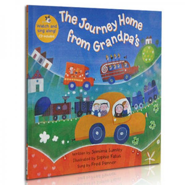 The Journey Home From Grandpa'sBook+CD 英文原版
