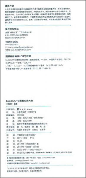 Excel 2010图解应用大全