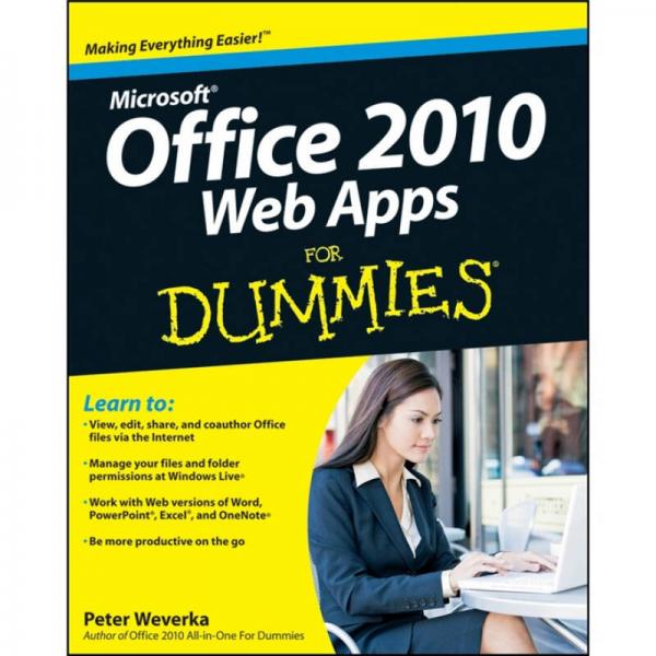 Office 2010 Web Apps for Dummies  傻瓜-Office 2010 Web Apps 應(yīng)用軟件