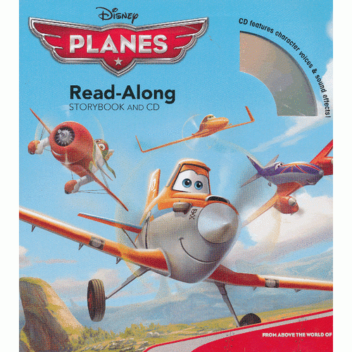 Read-Along系列：Planes 飞机总动员(书+CD) 