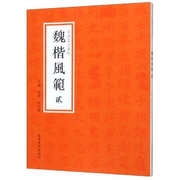 魏楷风范.贰北魏墓志集珍 