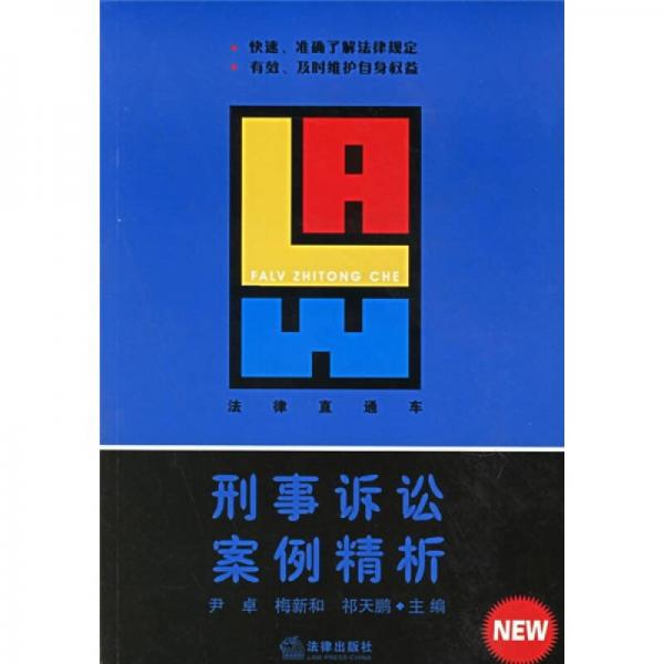 刑事訴訟案例精析