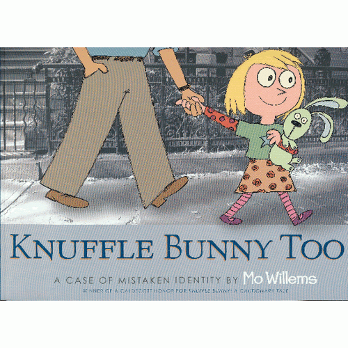 knuffle bunny too(by mo willems 古纳什小兔又来了:错认案例一则