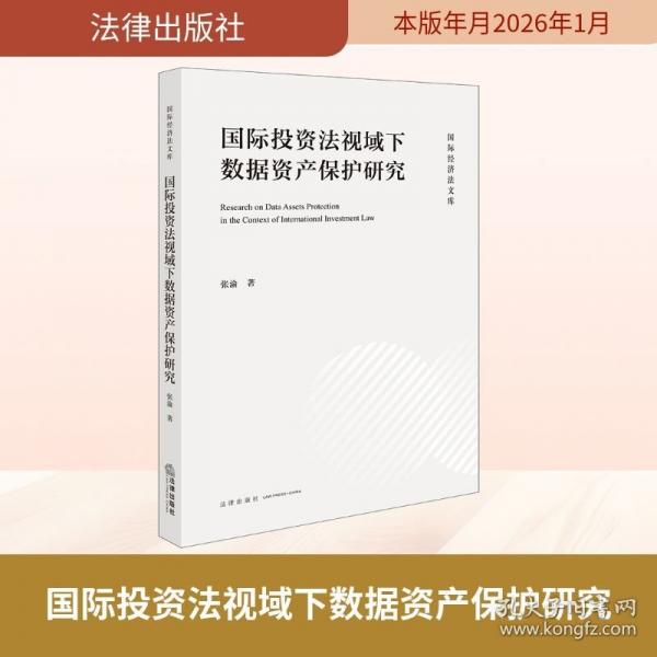 國(guó)際投資法視域下數(shù)據(jù)資產(chǎn)保護(hù)研究