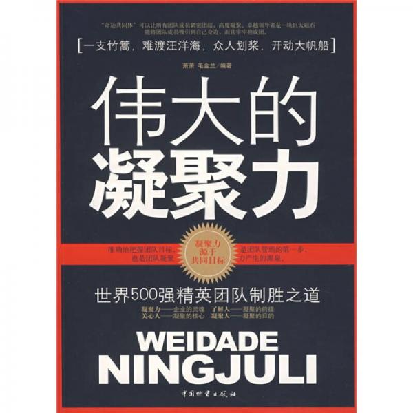 偉大的凝聚力：世界500強精英團隊制勝之道