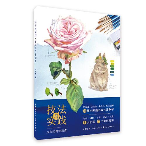 技法與實(shí)踐-水彩畫自學(xué)指南 水彩技法教學(xué) 17個(gè)繪畫案例