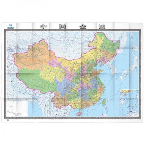 中国全图（1：3300000）