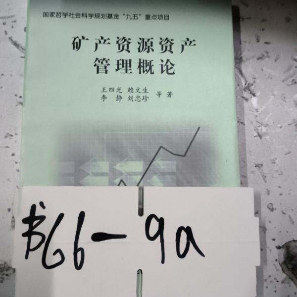 礦產(chǎn)資源資產(chǎn)管理概論