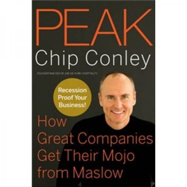 Peak：How Great Companies Get Their Mojo from Maslow