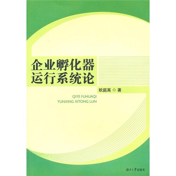 企業(yè)孵化器運(yùn)行系統(tǒng)論