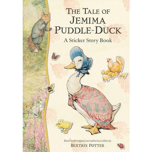 The Tale of Jemima Puddle Duck Sticker Storybook 彼得兔系列贴纸书：杰米玛·帕德尔鸭的故事 