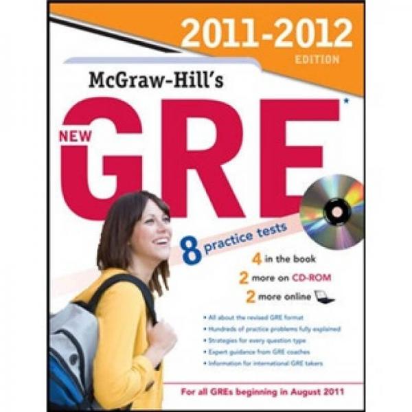 McGraw-Hill's New GRE with CD-ROM 2011-2012 Edition