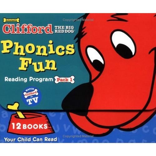 Clifford Phonics Fun Pack 1 （12 books）大红狗趣味英语Phonics第一级（12本书）