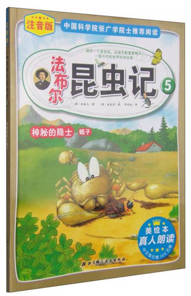 法布尔昆虫记5：神秘的隐士蝎子（注音版 美绘本）