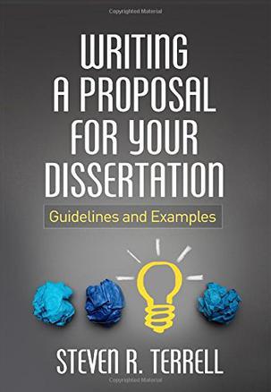 Writing a Proposal for Your Dissertation