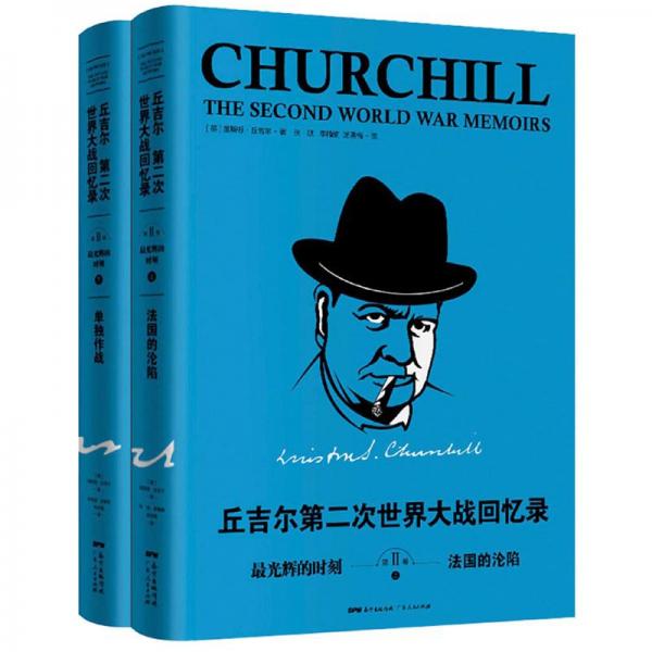 丘吉尔第二次世界大战回忆录（第Ⅱ卷最光辉的时刻套装上下册）