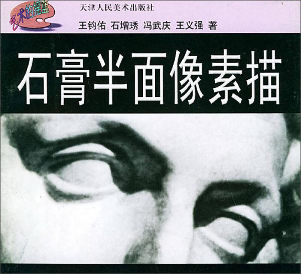 石膏半面像素描