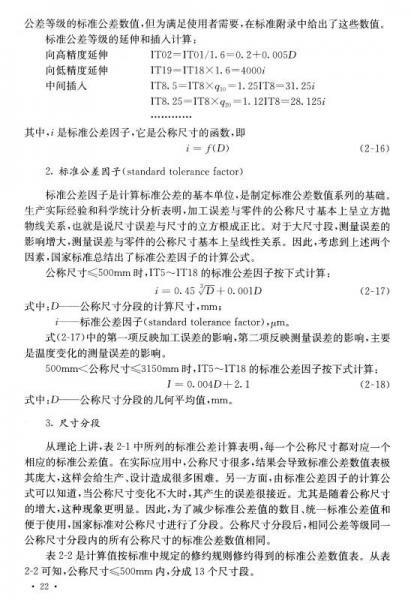 机械精度设计基础