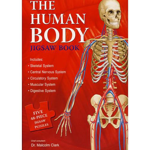 拼图书   人体拼图-The human body jigsaw book