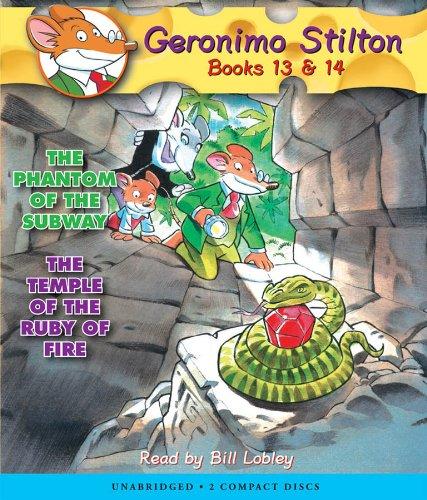 GeronimoStilton#13-14AudiobookCD老鼠记者第13&14本音频CD