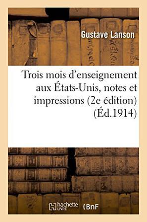 Trois mois d'enseignement aux états-Unis