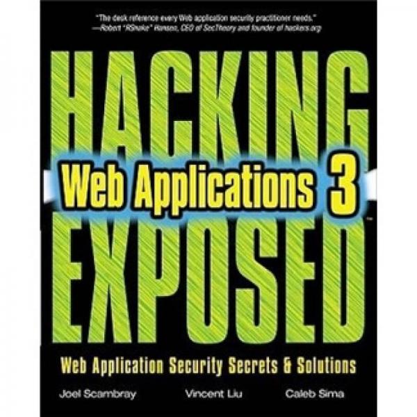 HACKING EXPOSED WEB APPLICATIONS 3E