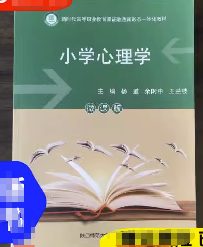 小學(xué)心理學(xué) 楊道 余時中 王蘭枝主編 陜西師范大學(xué)出版總社 9787561398227