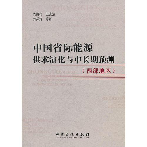 中国省际能源供求演化与中长期预测（西部地区）