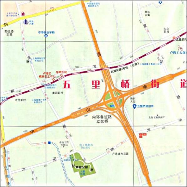 卢湾区交通地图