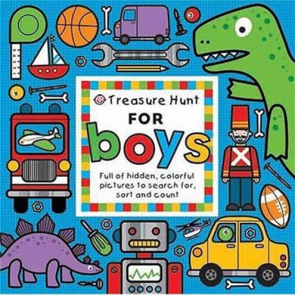 Treasure Hunt for Boys (Priddy Books Big Ideas for Little People) [Board book]