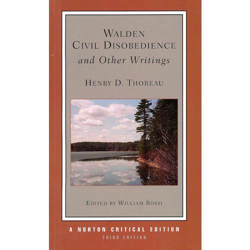 Walden, Civil Disobedience, and Other Writings 