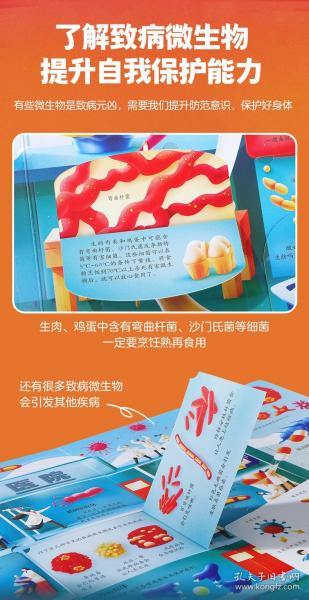 樂樂趣揭秘翻翻書 揭秘微生物
