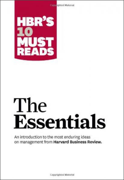 HBR'S 10 Must Reads：HBR'S 10 Must Reads