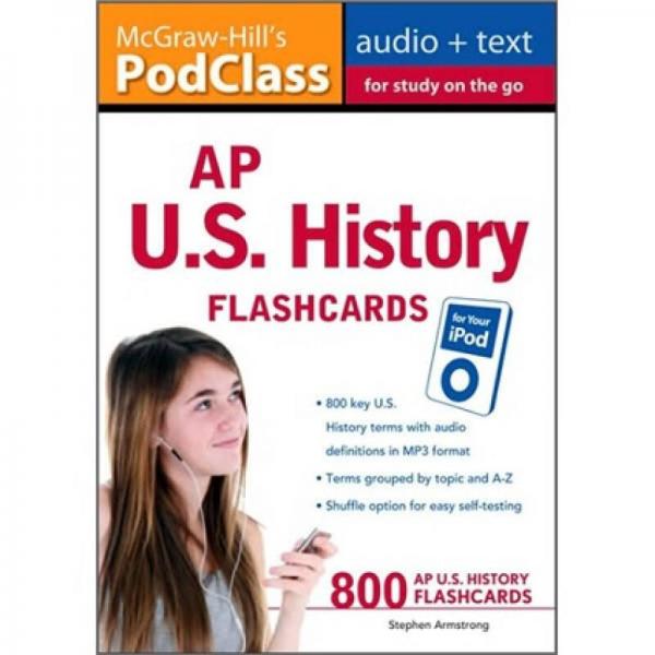 5 Steps to a 5 AP U.S. History Flashcards for Your iPod with MP3/CD-ROM Disk