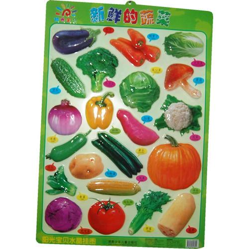 阳光宝贝水晶挂图——新鲜的蔬菜