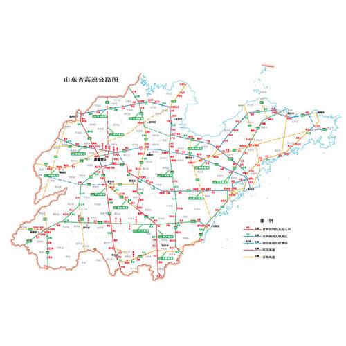 山东省公路里程地图册