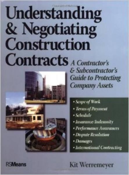 Understanding & Negotiating Construction Contracts (RSMeans)