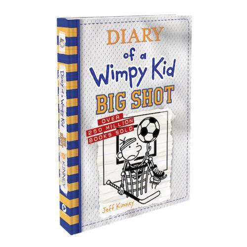 小屁孩日记16大人物 英文原版 Diary of a Wimpy Kid: Big Shot 