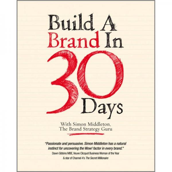 Build a Brand in 30 Days: With Simon Middleton the Brand Strategy Guru
