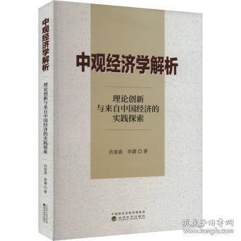 中觀經(jīng)濟(jì)學(xué)解析 理論創(chuàng)新與來自中國經(jīng)濟(jì)的實(shí)踐探索