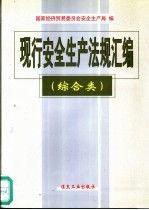 現(xiàn)行安全生產(chǎn)法規(guī)匯編.綜合類(lèi)