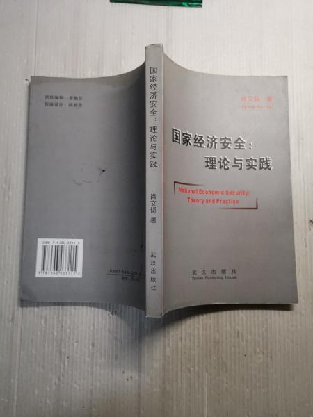 國(guó)家經(jīng)濟(jì)安全:理論與實(shí)踐:theory and practice