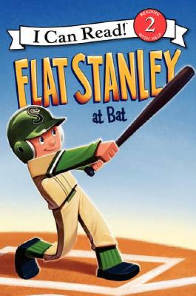 Flat Stanley at Bat (I Can Read, Level 2) 扁平的斯丹利在击球