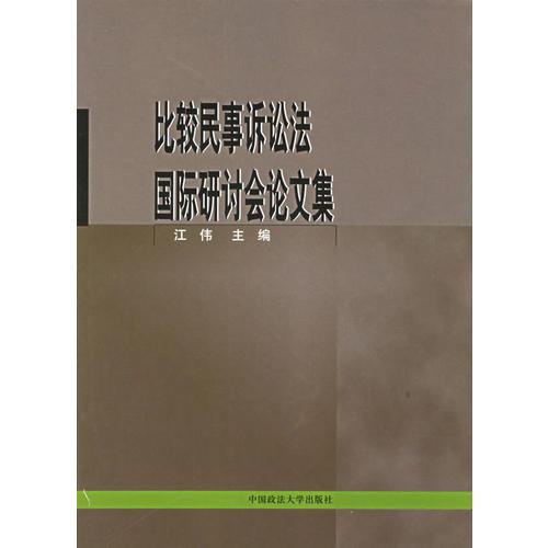 比较民事诉讼法国际研讨会论文集