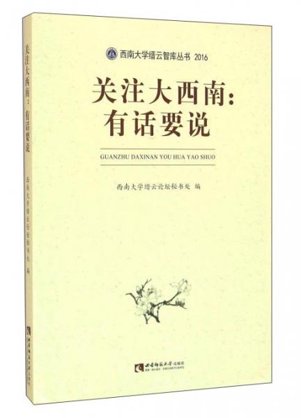 關(guān)注大西南：有話(huà)要說(shuō)（2016）