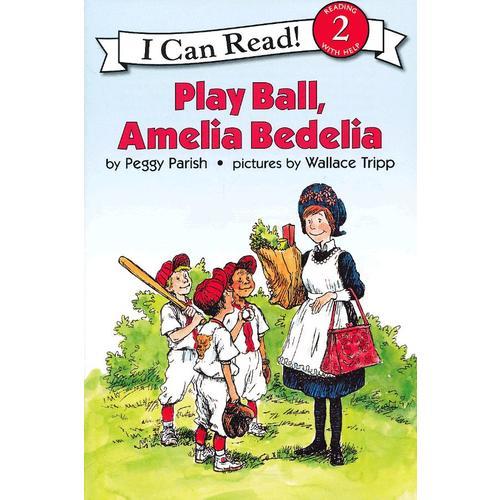 Play Ball, Amelia Bedelia Book and CD玩球吧，阿米利亚波德里亚（书+CD）（I Can Read,Level 2）