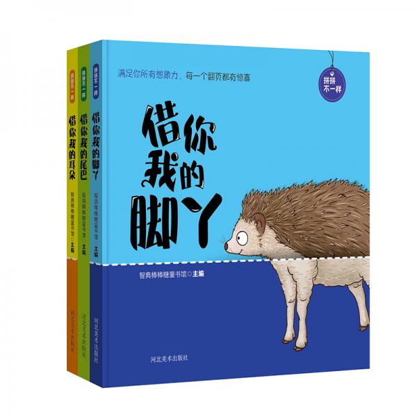 拼拼不一樣啟蒙認(rèn)知（套裝共3冊(cè)）