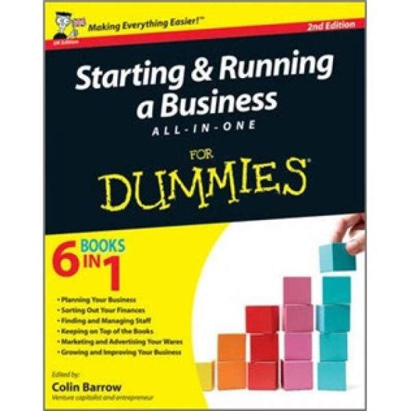 Starting and Running a Business All-in-One for Dummies