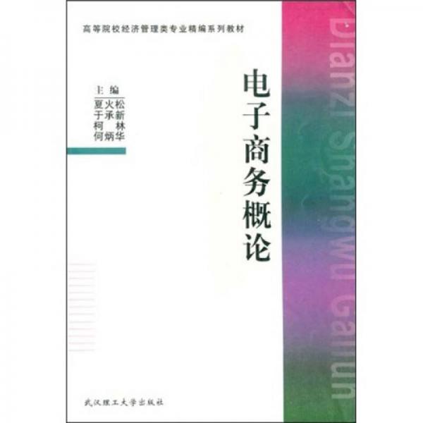 高等院校經(jīng)濟(jì)管理類專業(yè)精編系列教材：電子商務(wù)概論