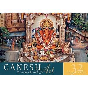 Ganesh Art Postcard Book